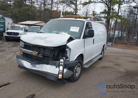 2020 Chevrolet Express Cargo Rwd 2500 Regular Wheelbase Wt z USA, uszkodzony, nr VIN 1GCWGAFG0L1215635
